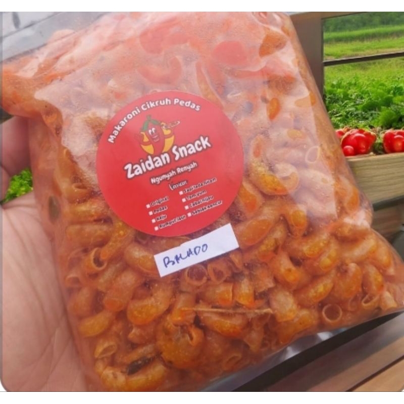 

Makaroni Cikruh Rasa Balado Daun Jeruk