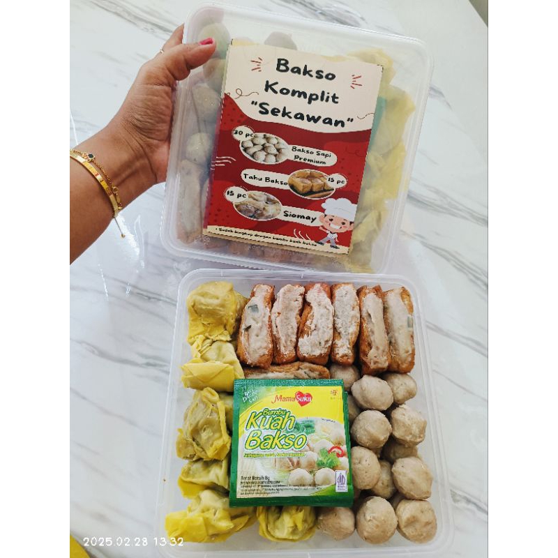 

PAKET BAKSO KOMPLIT 1 KG khusus instan