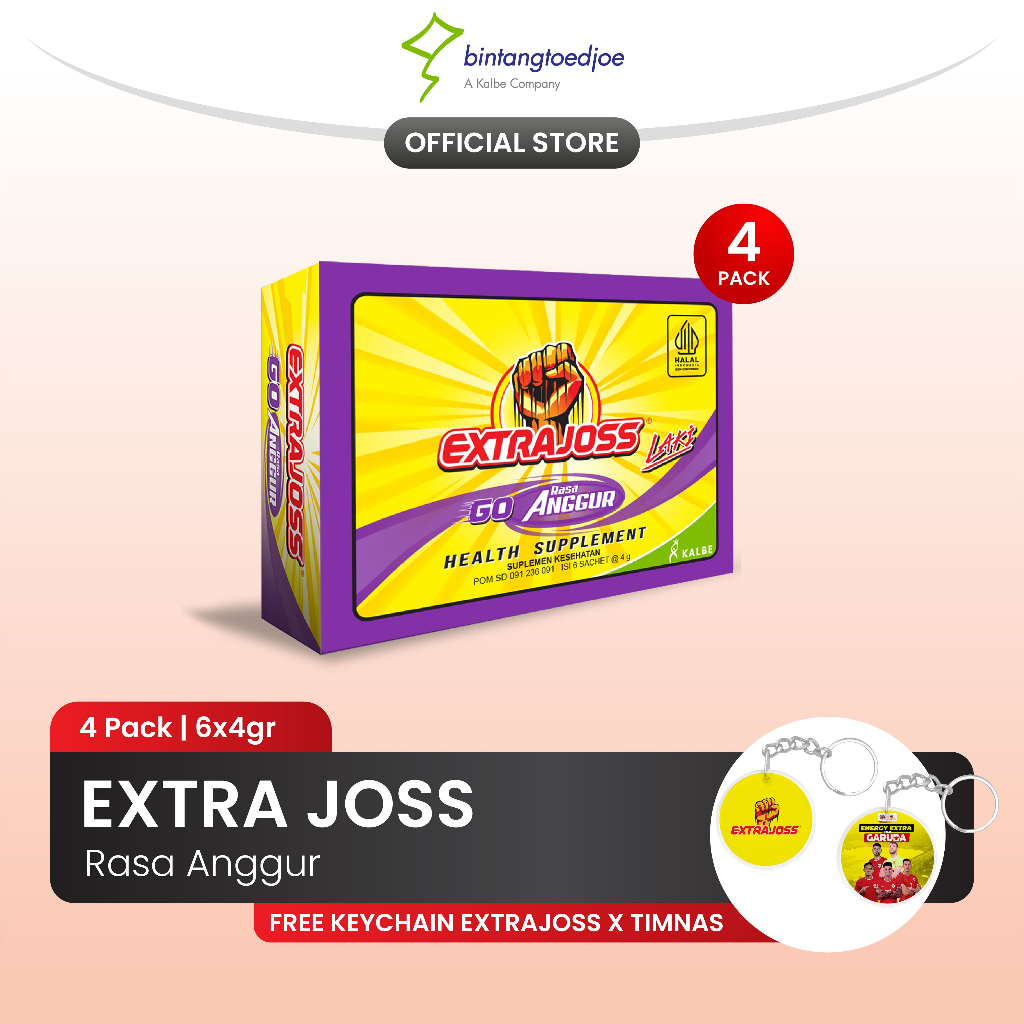 

Extra Joss Anggur 4 Pack (24 sachet)