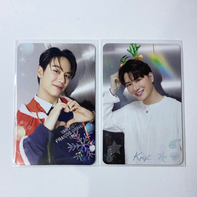 CC PC GMMTV CHRISTMAS COLLECTION RANDOM CARD OSAKA JAPAN COLLECTIBLE CARD PHOTOCARD JIMMY SEA KRIST 