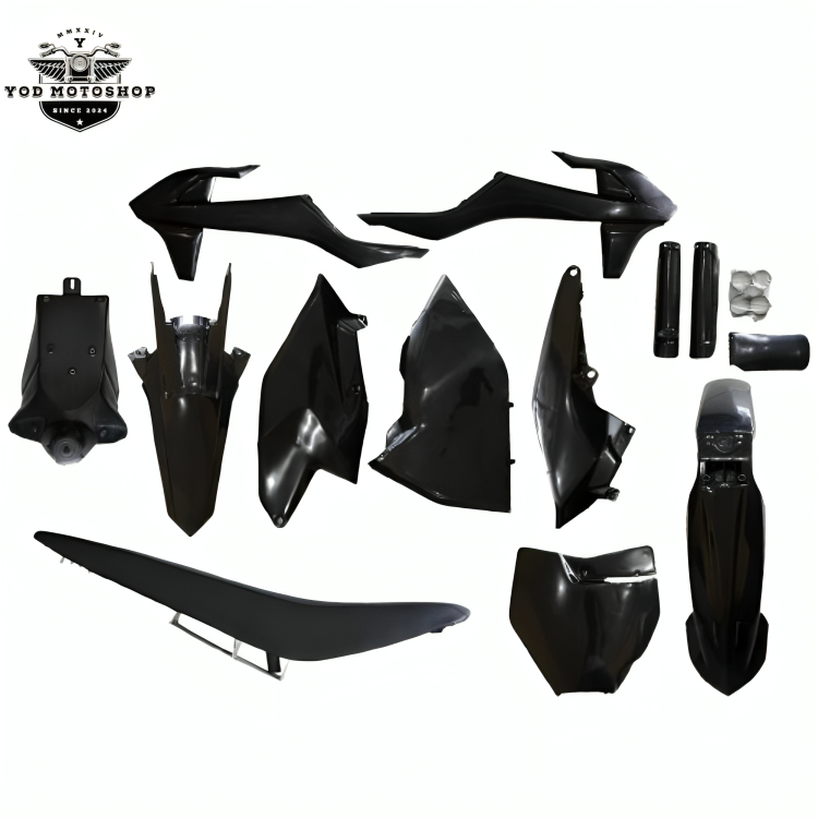 Body Full Set / Body Kit Plastik Motor KAWASAKI HUSQVARNA PNP KLX (HUSQ-LX) By MILANCROSS