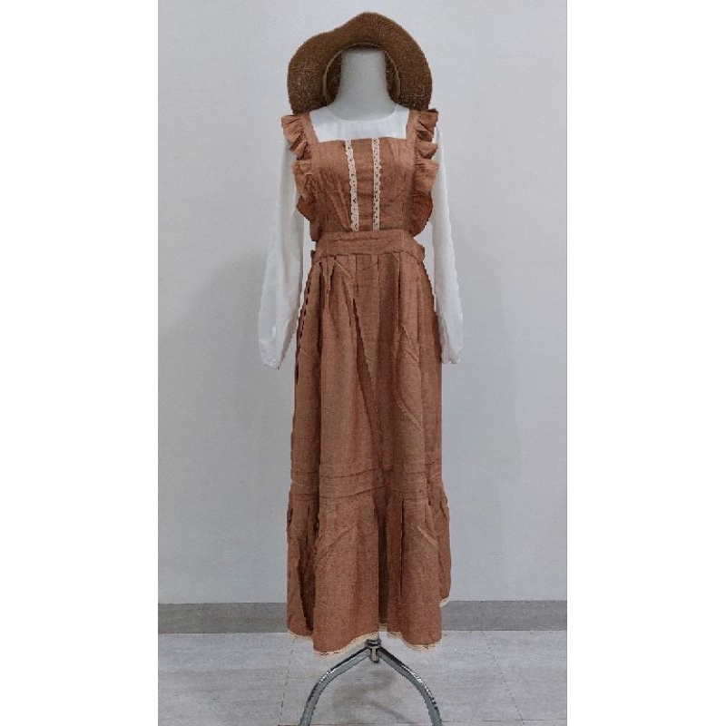 preloved emilia pinafore by himeka (original)