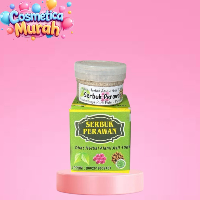 ck] SERBUK PERAWAN obat herbal alami 100% - anti pelakor