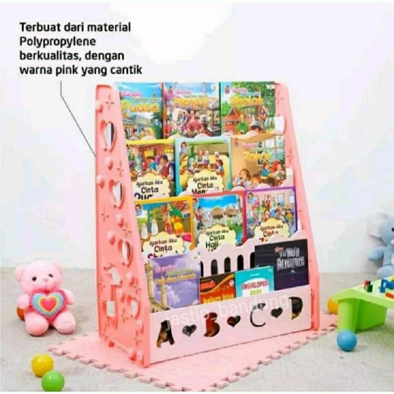 Technoplast Rak Buku / Rak Buku Susun Technoplast / Book Keeper / Technoplast Book Rack Set / Rak Bu