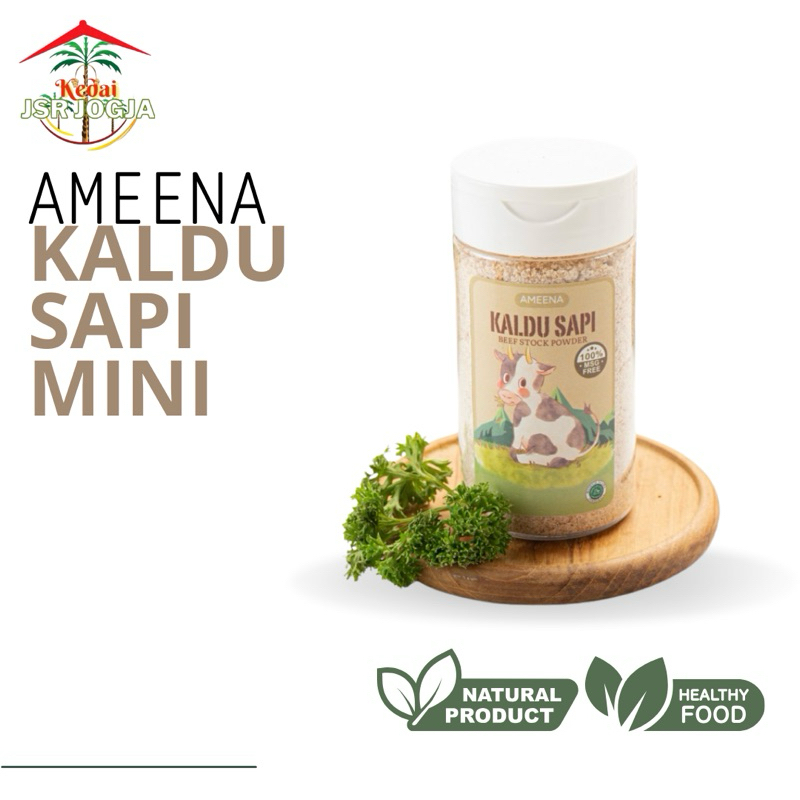 

[ MINI ] Kaldu Sapi Non-MSG Asli 100GR | Ameena Premium Quality
