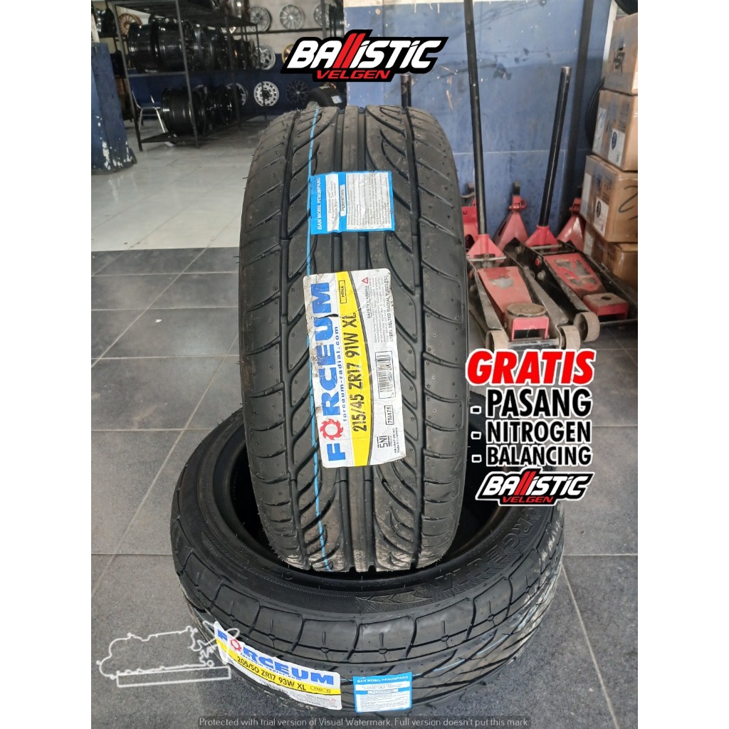 Jual Ban Mobil 215/45 R17 Forceum Hena Ban Luar Mobil Ring 17 215 45 Tubeless
