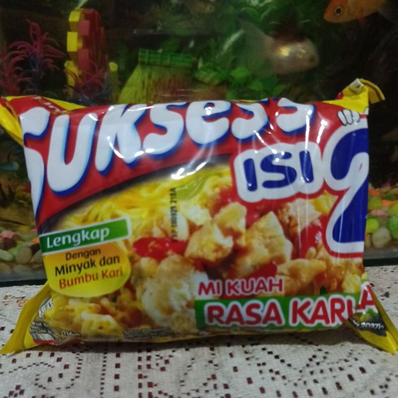 

mie instan sukses isi 2 rasa kari ayam mie kuah 116g