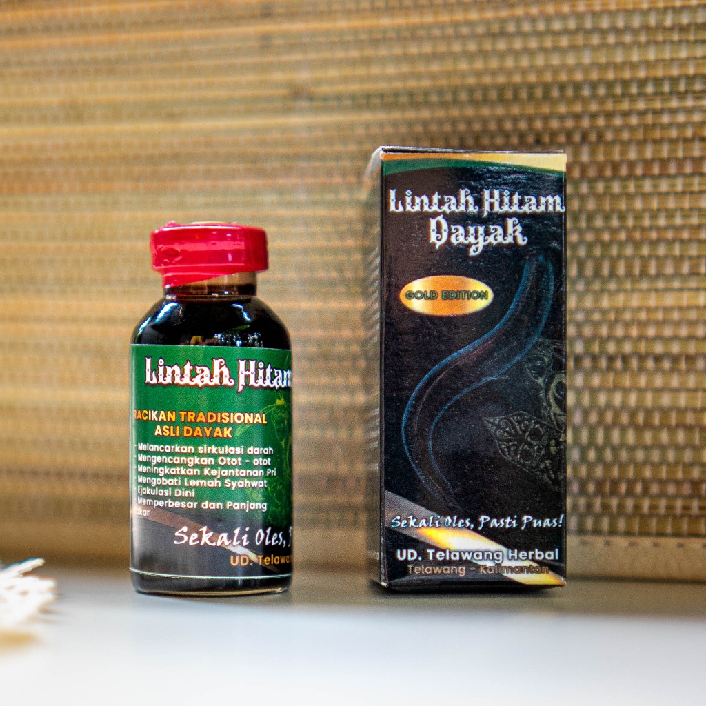 Minyak Lintah Dayak 100% Ori