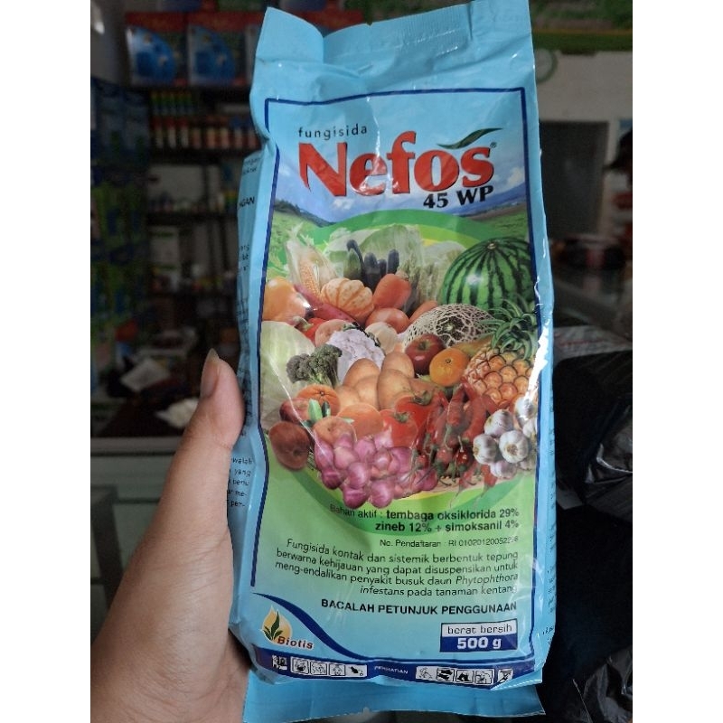 FUNGISIDA NEFOS 45WP - 500GRAM