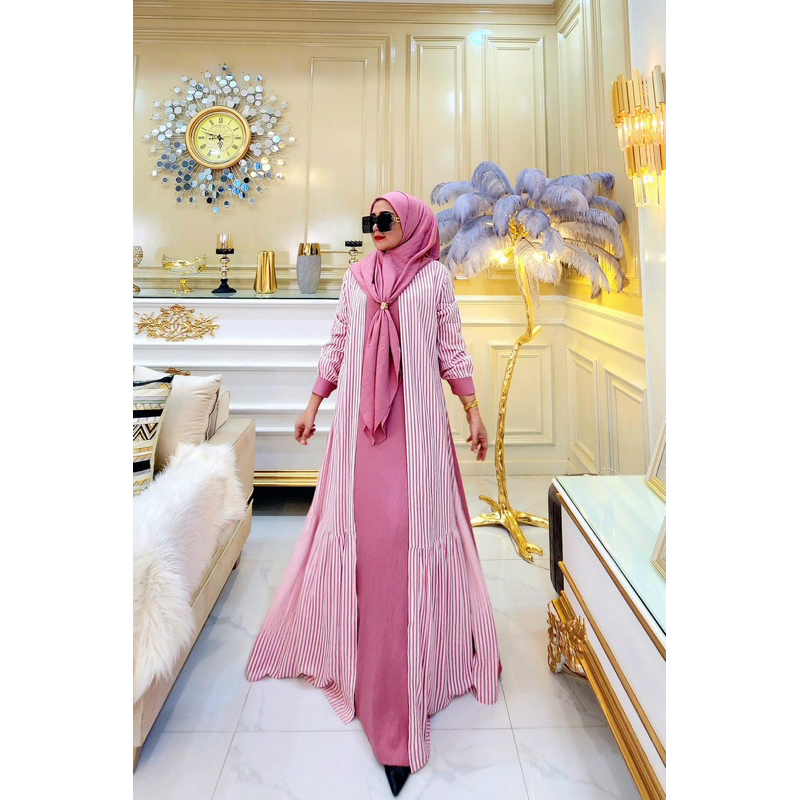 FATIMA SET SCRAFT BY ARSY HIJAB GAMIS SET EDISI LEBARAN TERBARU SETT SCRAFT SEGI EMPAT JUMBO ARSY HI