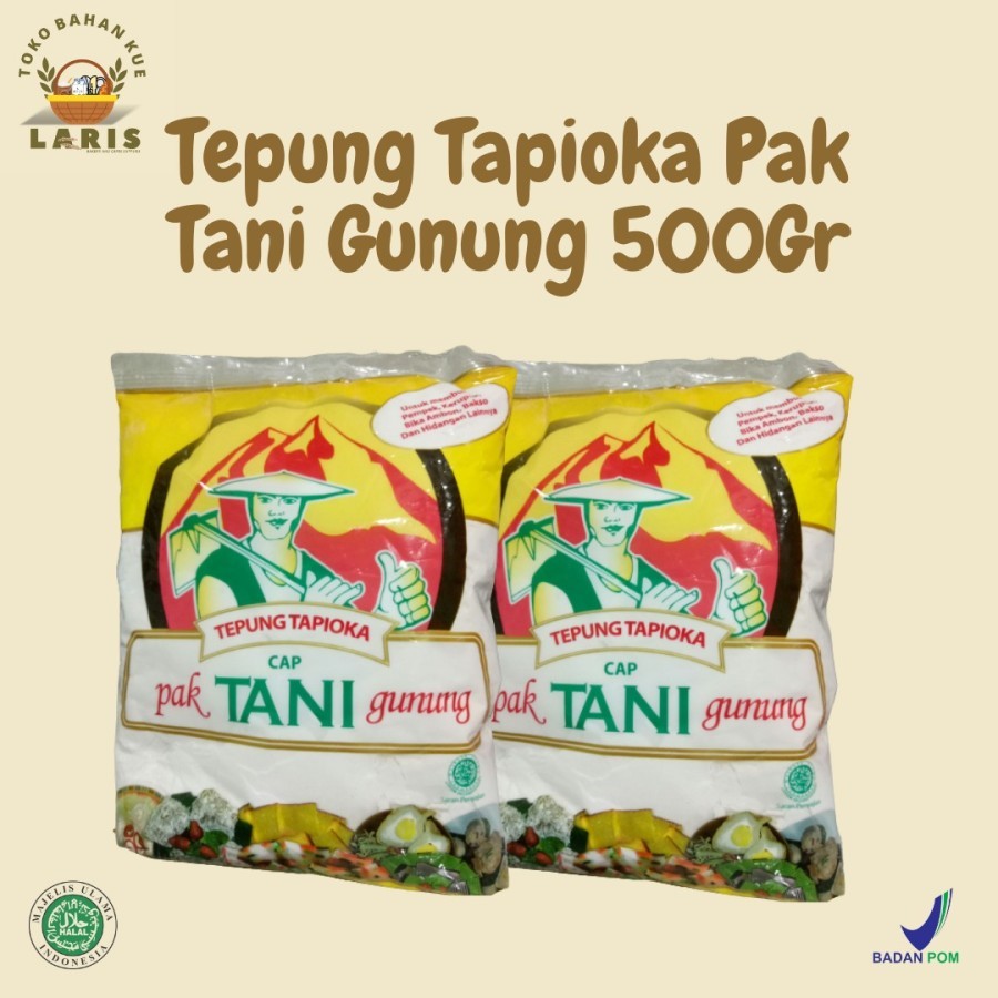 

TEPUNG TAPIOKA PAK TANI KUNING 500 GRAM