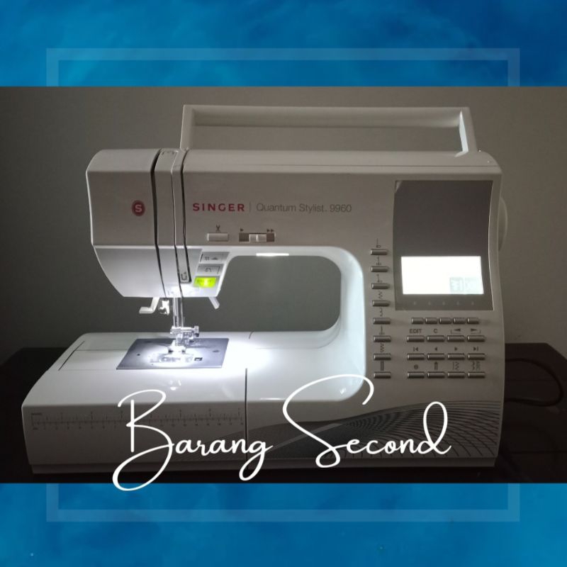 Second SINGER 9960 QUANTUM STYLIST