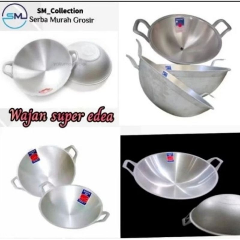 Wajan penggoreng/Kuali/Wajan Serbaguna/Wajan Multifungsi/Wajan anti lengket/Wajan super edea