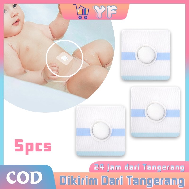 5Pcs Koyo Pusar Bodong Bayi / Hernia Belt Bayi Waterproof / Penutup Pusar Bayi Bodong