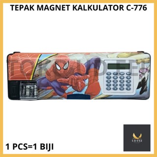 

(1 PCS=1 BIJI) Tepak kalkulator/ Tepak Magnet Kalkuklator C-776/ Tepak Magnet kalkulator/ pencil case/ Tempat pensil kalkulator C-776