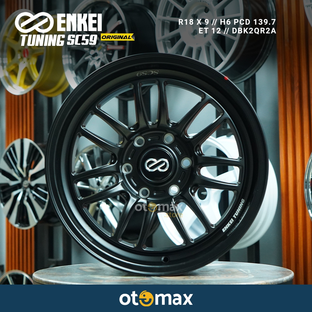 Velg Mobil Enkei SC59 Original Ring 18 X 9 H6 PCD139.7 ET 12 DBK2QR2A