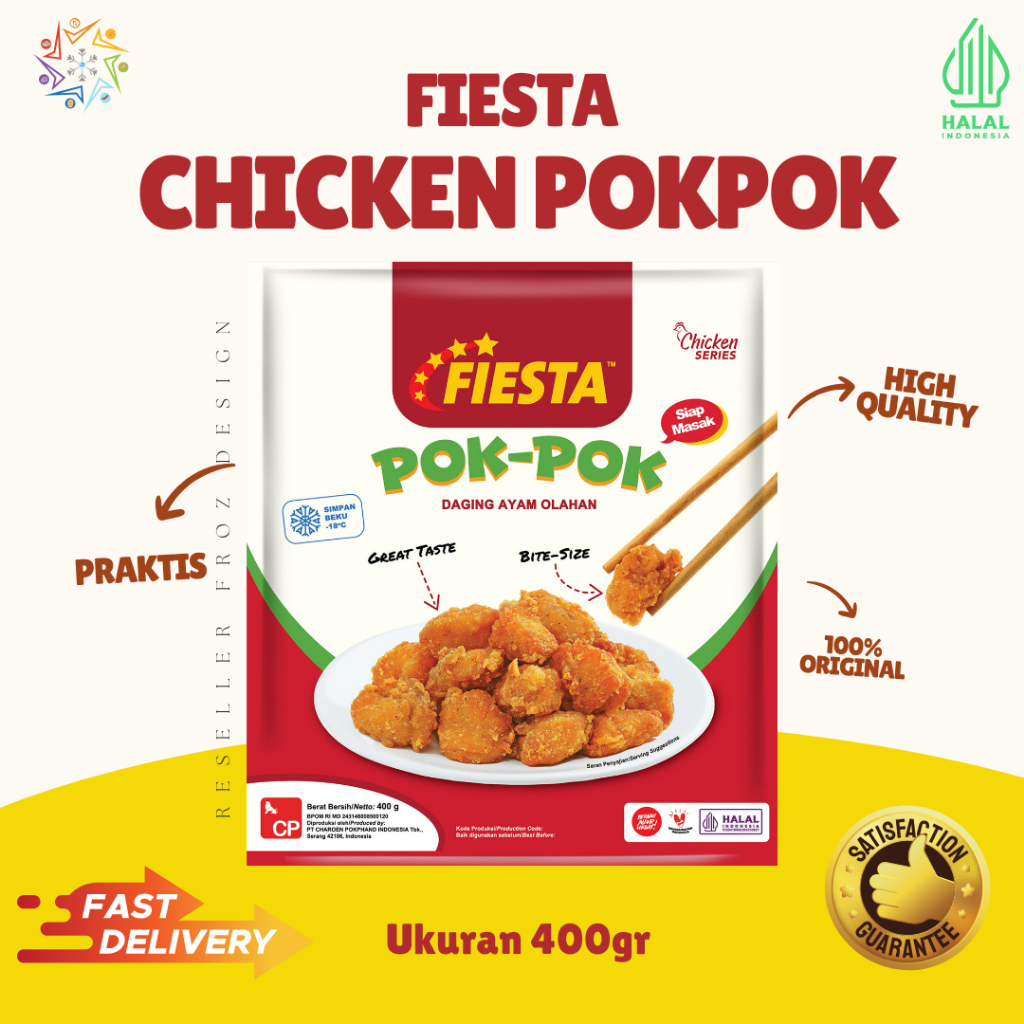

Fiesta Chicken Pok-pok 400 gram