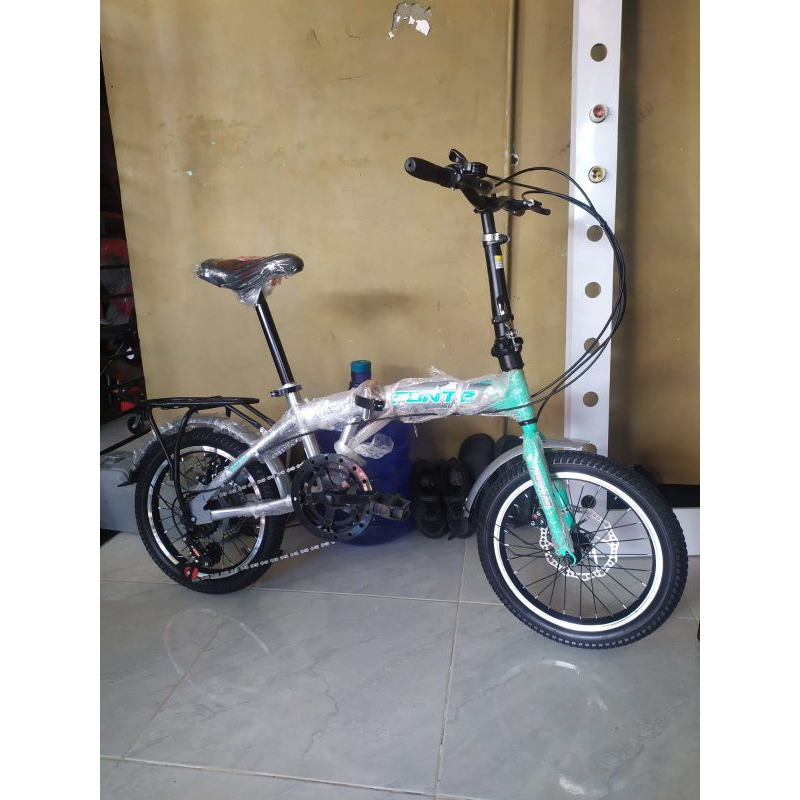 SEPEDA LIPAT 16 INCH 7 SPEED, FOLDING BIKE/ SEPEDA LIPAT EXOTIC 16 2026 SL DB VT / SEPEDA LIPAT 16 E