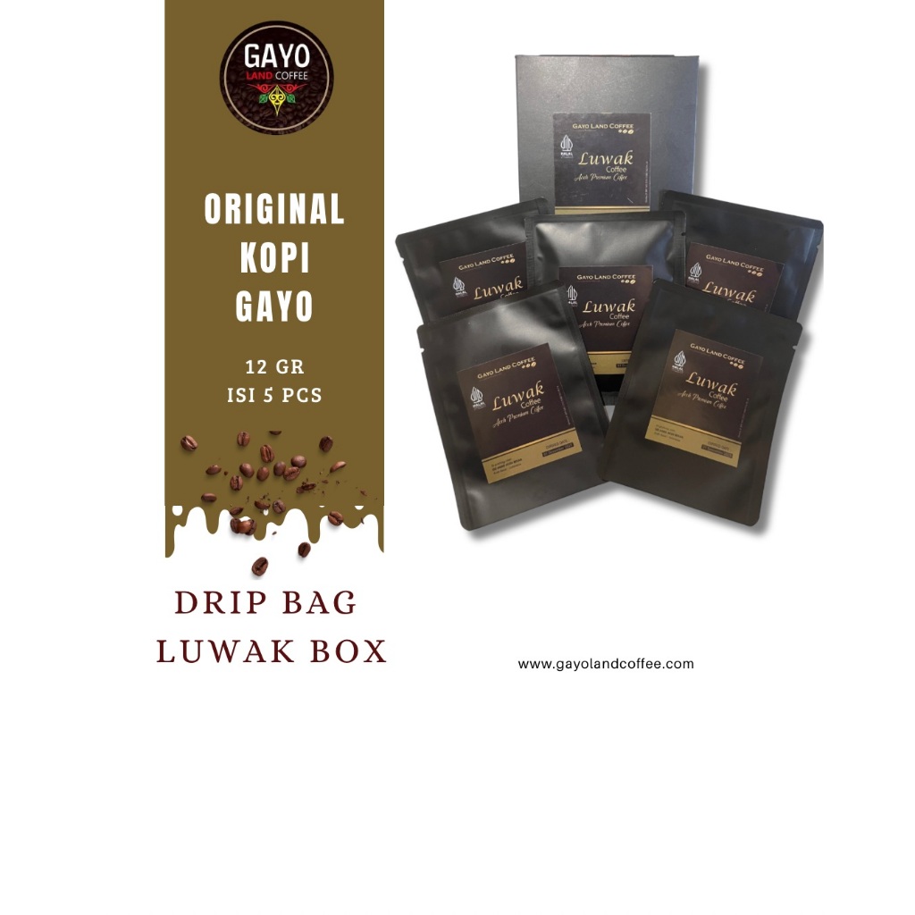 

Kopi Drip Bag Luwak Arabika