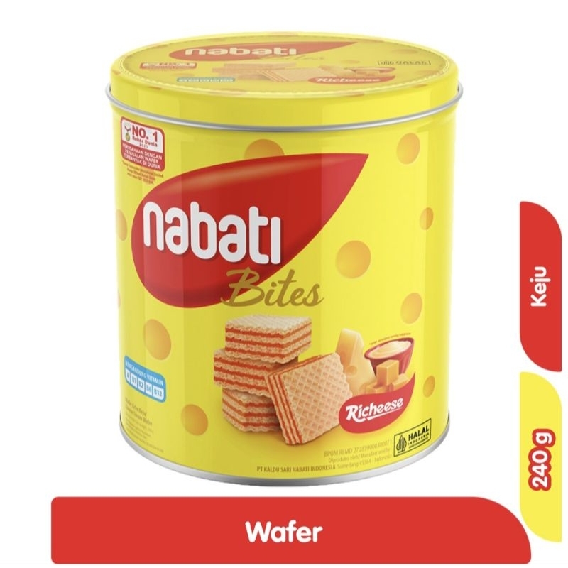 

nabati keju kaleng
