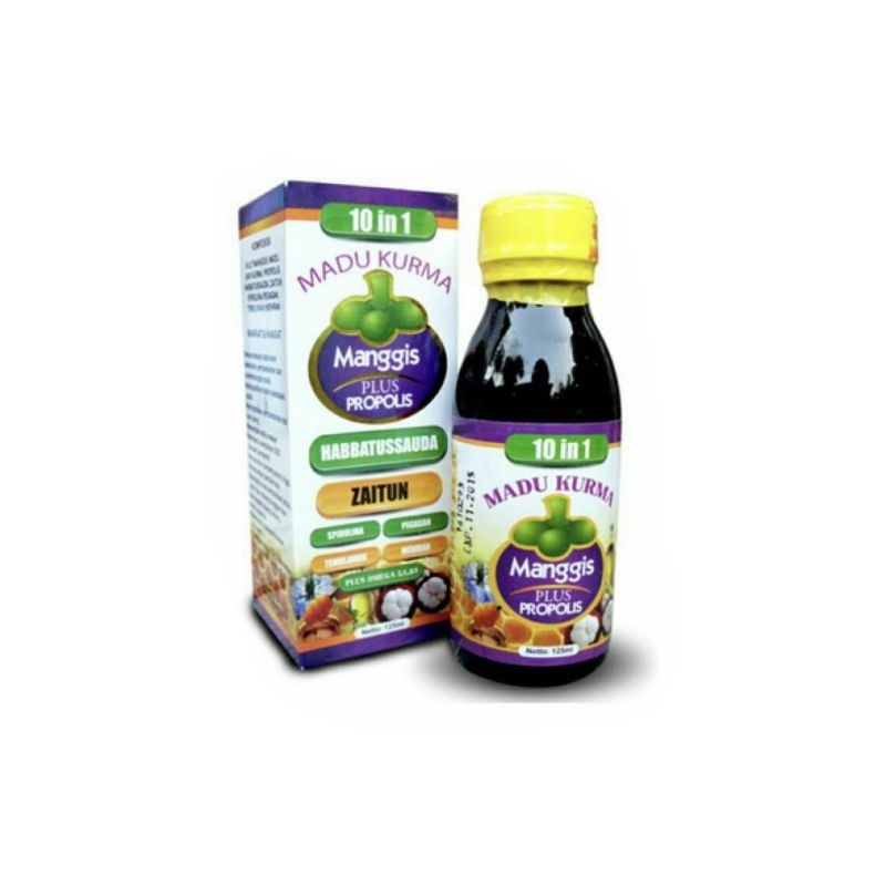 

Madu Kurma Manggis Plus Propolis 10 in 1 Original 125ml