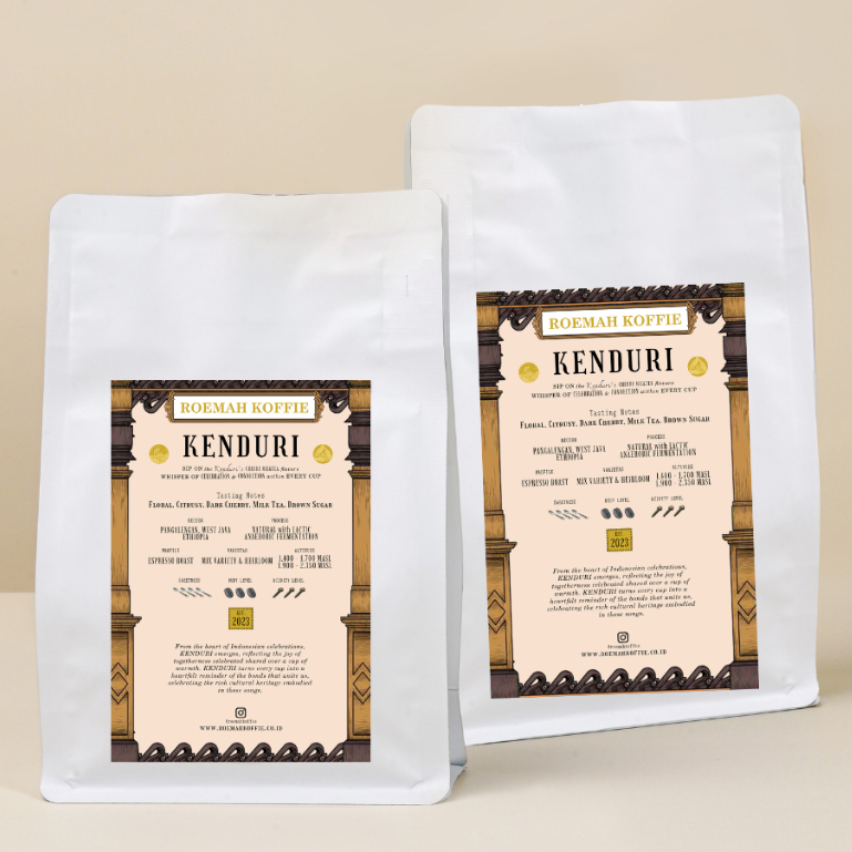 

Roemah Koffie Kenduri Kopi Special Blend Premium Coffee Beans Espresso Blend