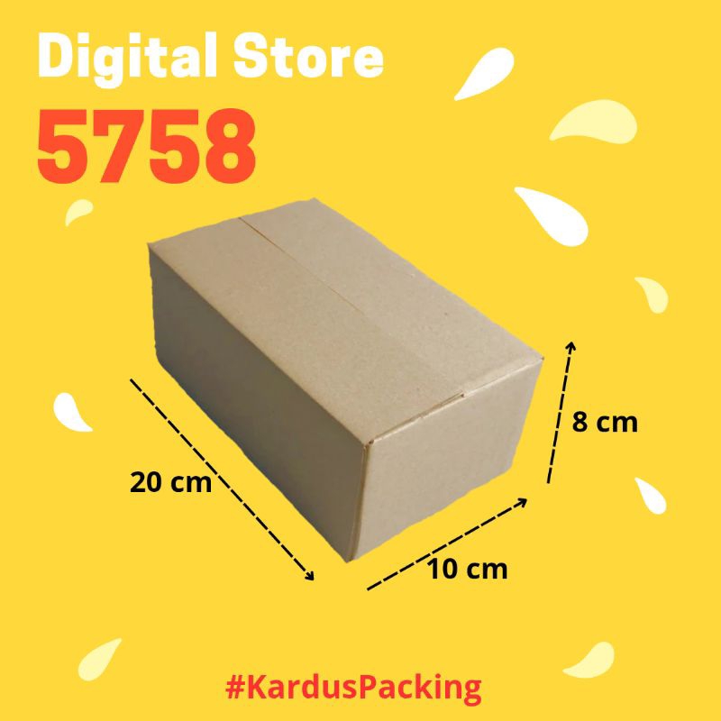 

Kardus Packing 20 x 10 x 8