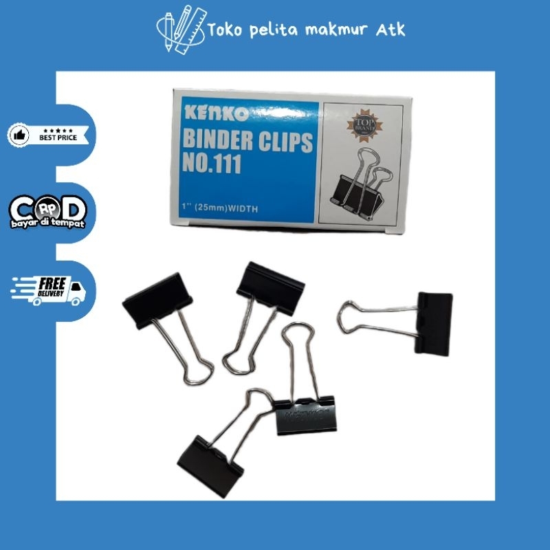 

KENKO - BINDER CLIP NO. 111 PENJEPIT FILE DOKUMEN