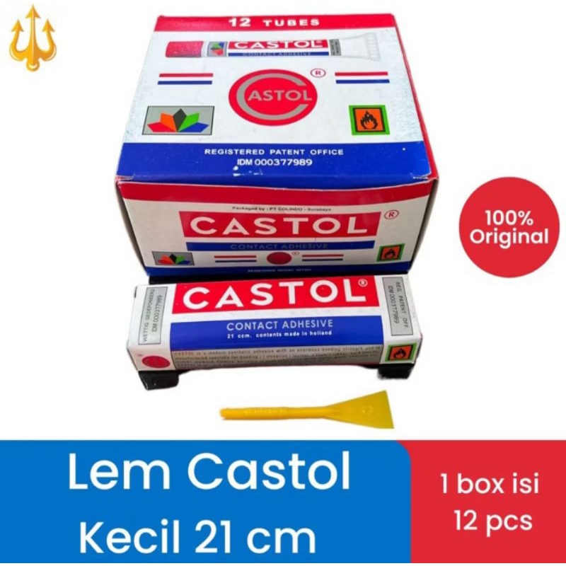 

Lem Castol Kecil 21ml (Isi 12bh)