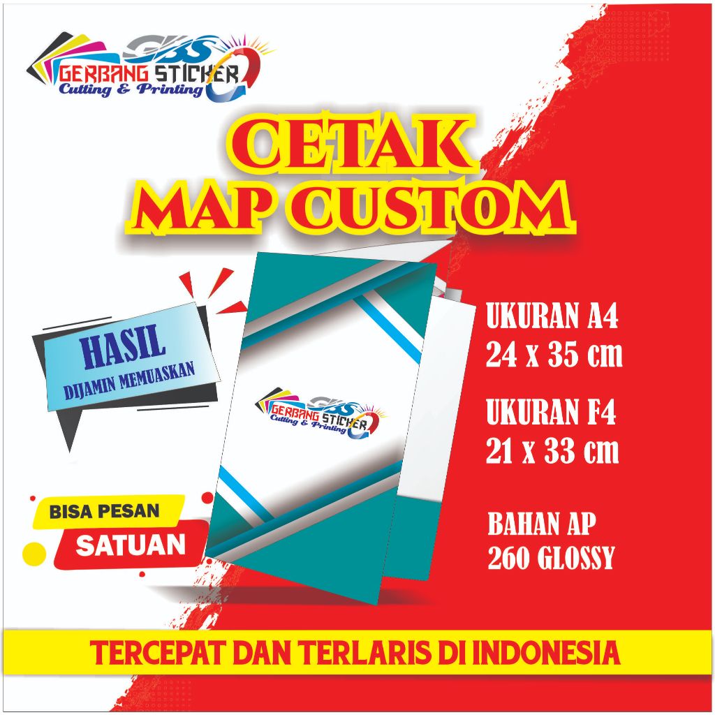 

CETAK MAP CUSTOM BAHAN AP 260 GLOSSY