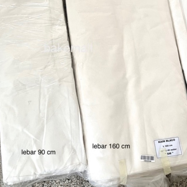 Kain Blacu / kain Belacu / Kain Blaco / Kain Belaco Halus blaco Tebal meteran Kain batik Kain backgr