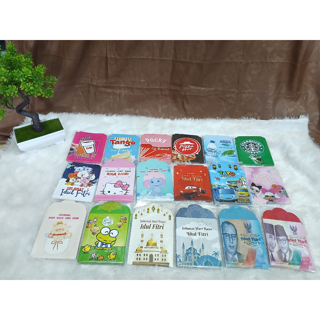 

KEY PRABOT > Amplop Uang Lebaran Angpau Idul fitri Ampau Anak Karakter HariRaya Ukuran Sedang M