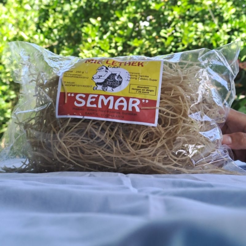 

Mie lethek Bendo, bakmie khas Jogja cap Semar Asli Srandakan Bantul. 1 Kg