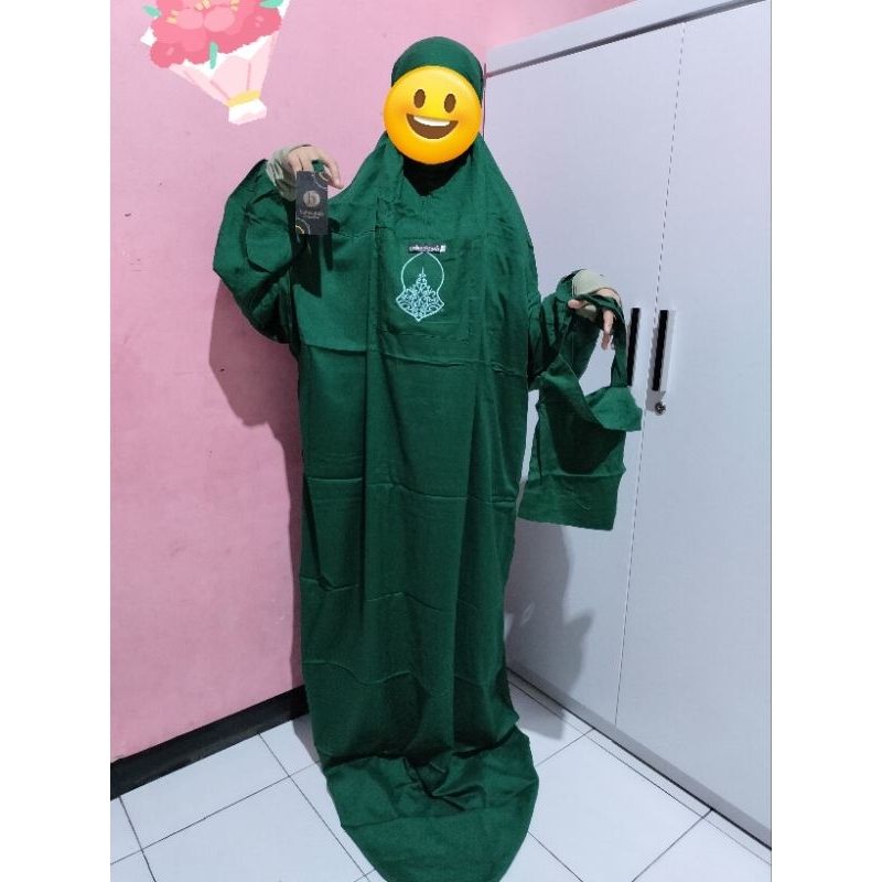 mukenah  anak Yabasmah/ mukenah anak SD SMP/ mukenah anak remaja/mukena terusan anak/ Mukenah manset