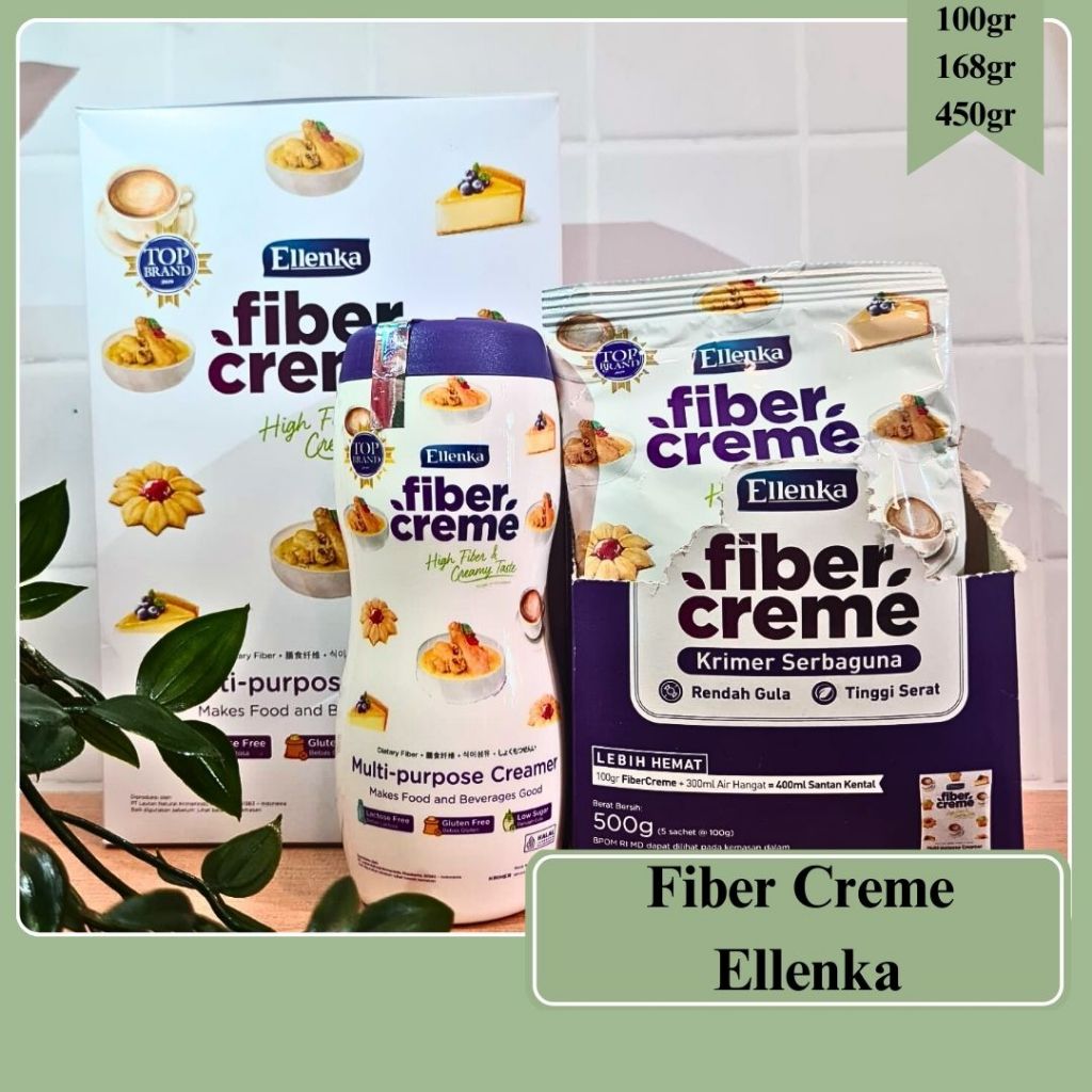 

Fiber Creme Ellenka varian gram Krimer serbaguna | Warung Shiha