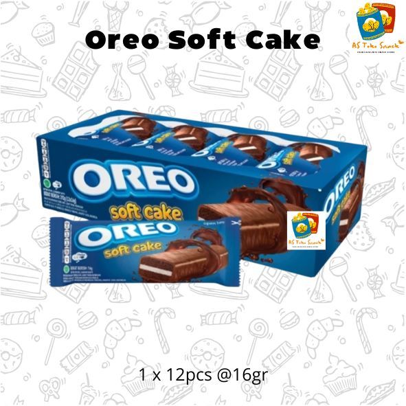 

Oreo Soft Cake 16gr (1 Box Isi 12)