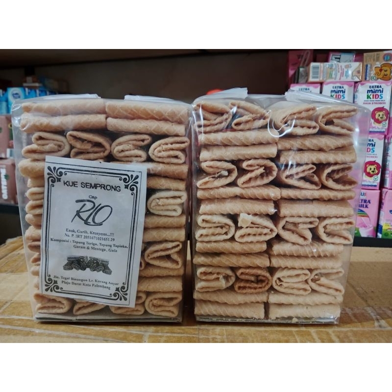 

(COD) TERMURAH kue semprong & kue bangkit rio 100% asli palembang