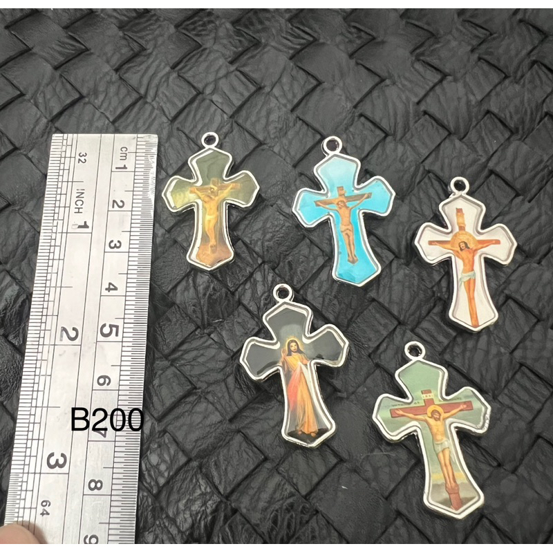 Charm salib bunda maria bahan rosario harces isi 100