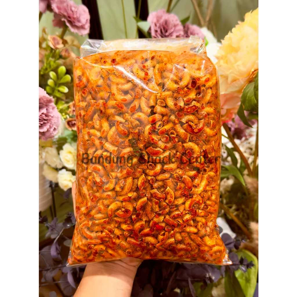 

MAKARONI BUMBU CIKRUH PEDAS MANIS DAUN JERUK