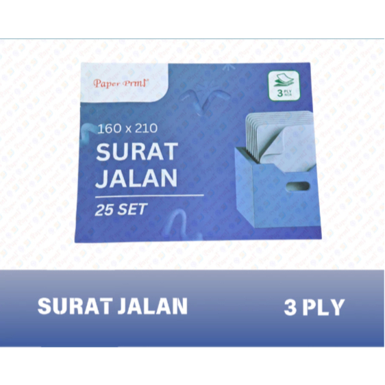 

SURAT JALAN 3PLY 3RANGKAP PAPERPRYNS (PACK)