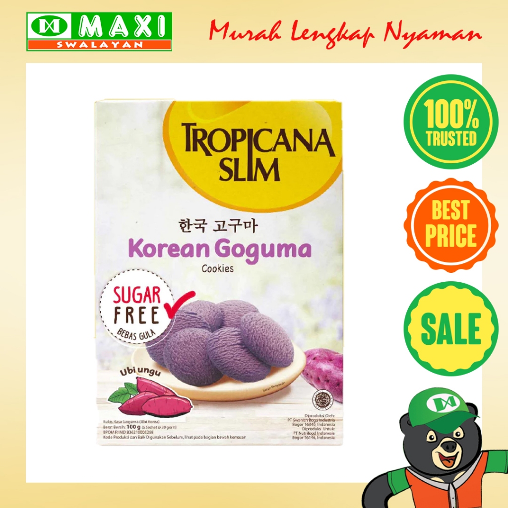 

Tropicana Slim Korean Goguma Cookies 100GR