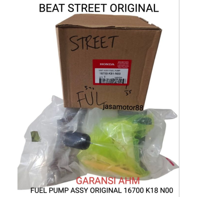 FUEL PUMP POMPA INJEKSI BEAT STREET ORIGINAL 16700 K81 N00