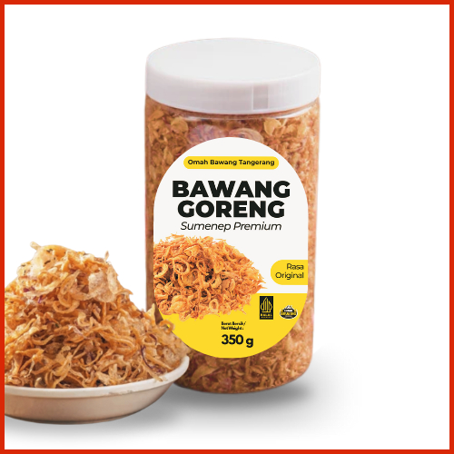 

Bawang Merah Goreng Sumenep Premium Fried Shallots 350 Gram