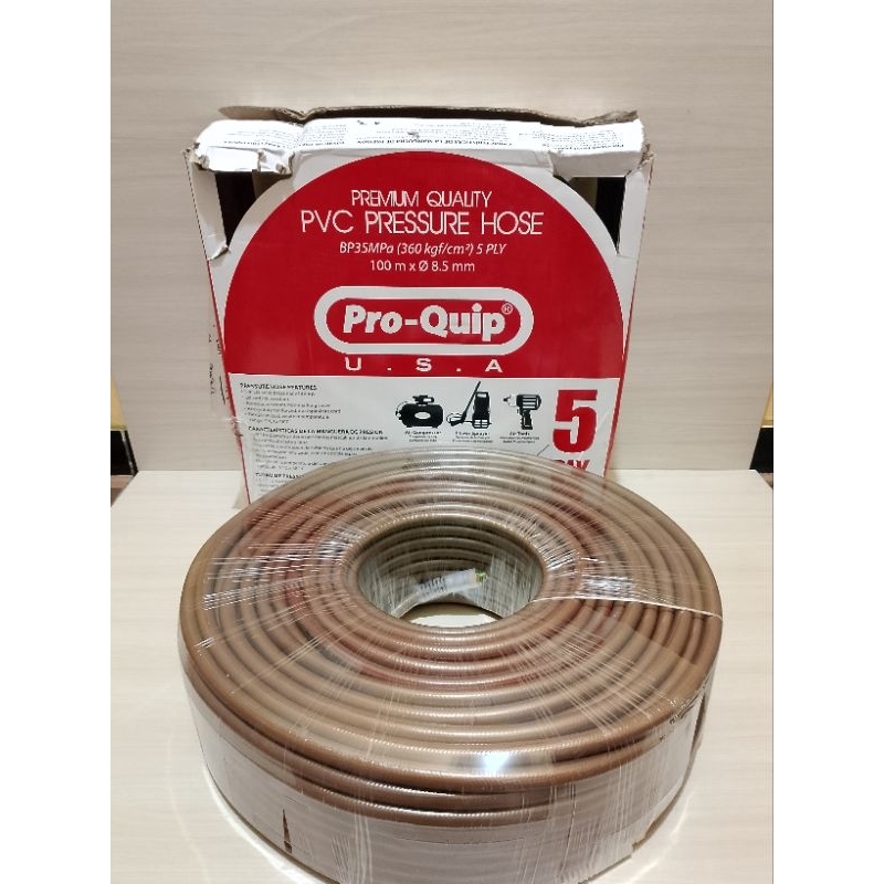Selang Kompresor 100 Meter 5 Ply Merk PRO-QUIP ORIGINAL / Selang Angin 100 Meter 5 Ply