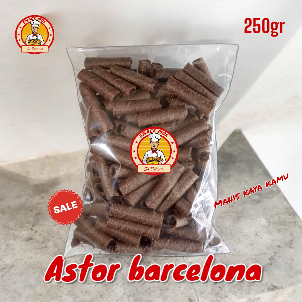 

Astor Barcelona / Astor Coklat 250 Gram