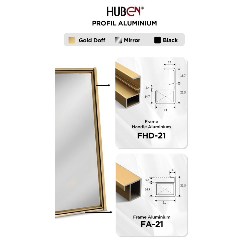 Engsel Sendok Frame Aluminium Slow Motion Soft Close Hidrolik Lurus | Frame Mini