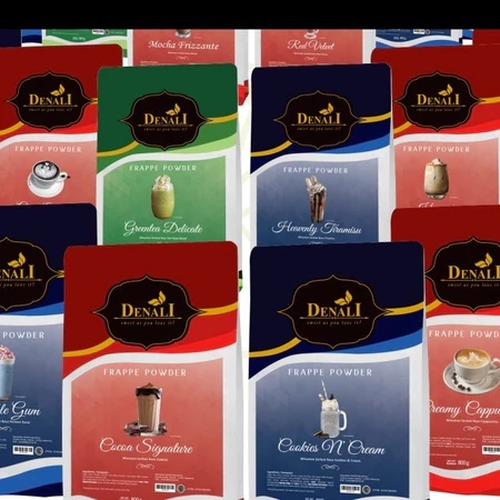 

Denali Frappe Powder / Bubuk Minuman Standar Caffee
