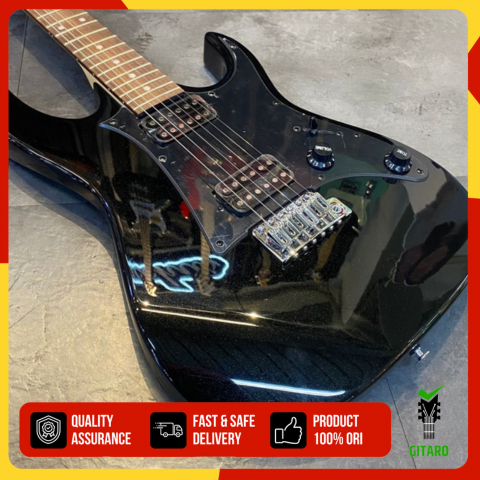 Gitar Elektrik Gitar Ibanez GRX20 BKN GRX 20BKN GRX 20 Black Night