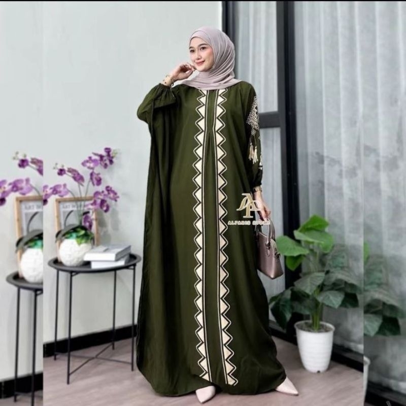 Jubah Busana Gamis Modern Gmis Syar' Kaftan Wanita Simple Elegan Gamus Remaja Elegan Kaftan Dris Mus