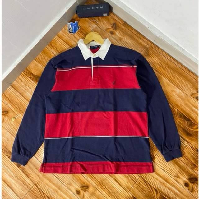 POLO RUGBY NAUTICA STRIPE SECOND